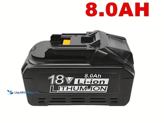 Lot 49-1804021 - New 18  v 8 AH Makita replacement battery. This is not a Makita battery but a great replacement. 1/2...