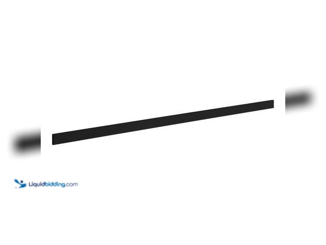 Lot 49-2024746 - Hampton Bay Avondale/Leyton 3 in. W x 91.5 in. H Cabinet Filler in Raven Black. Model # F391.5-H. MS...