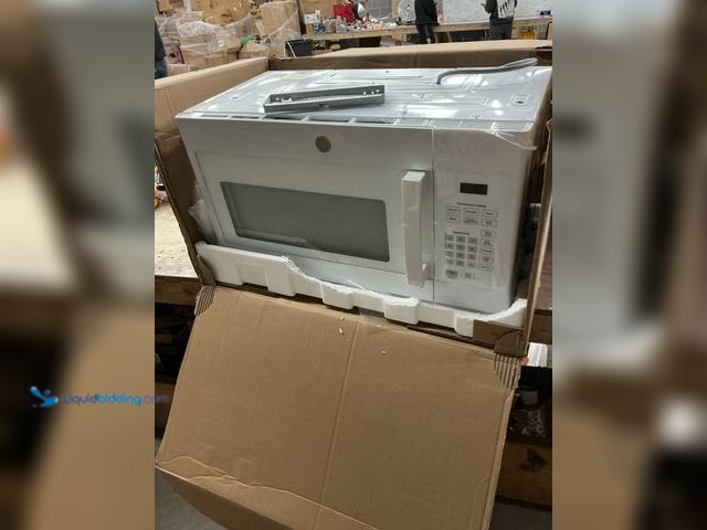 Lot 49-3528458 - Frigidaire - 1.8 Cu. Ft. Over-The-Range Microwave with PureAir Filter - Stainless Steel (door bent a...