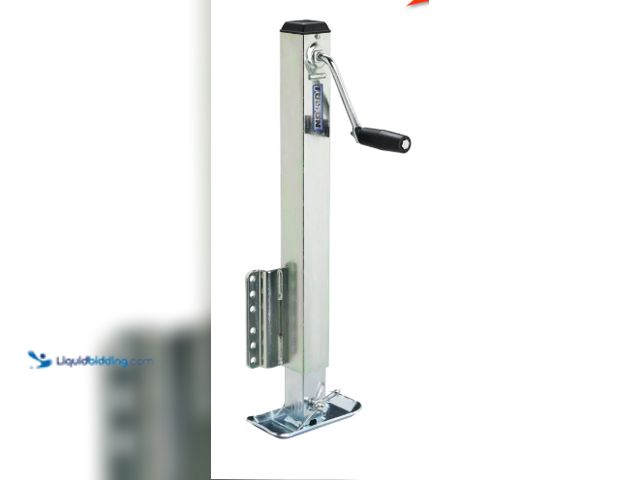 Lot 49-1300006 - Fulton Fixed Mount Drop Leg Trailer Jack 2,500 lbs 28" Lift Bolt‑On Packaged. New old inventory unop...