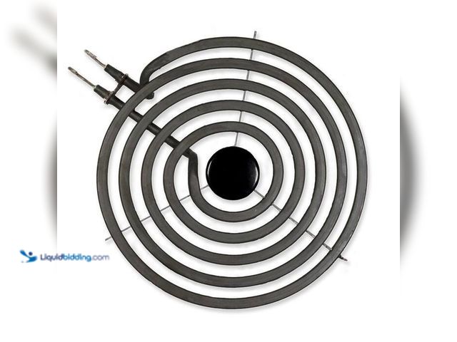 Lot 49-2024378 - Everbilt 8 in. Universal Heating Element for Electric Ranges. Model # 98240. MSRP $40. Used.  Ref#PA...