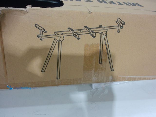 Lot 49-2006042 - WEN 80 in. x 31 in. Universal Collapsible Stationary Miter Saw Stand, 350-Pound Capacity, Model # MS...
