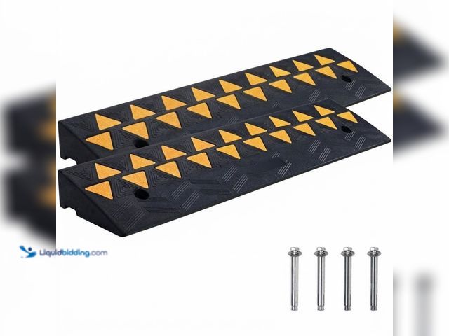 LiquidBidding - Lot 49-1638677 - Rubber Curb Ramps, 3.5 in. Rise Height ...