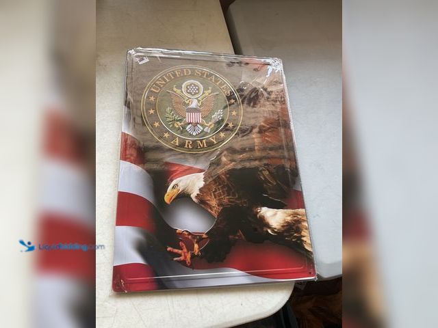 Lot 49-2009012 - Other NEW METAL COLLECTOR SIGN “UNITED STATES ARMY” MEASURES APPROXIMATELY 12 INCH BY 16 INCH