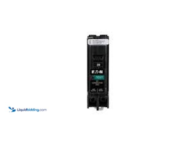 Lot 49-5415410 - Eaton 20 Amp 120-Volt, Single-Pole AFCI Circuit Breaker Type BR Pigtail Neutral. Model # BRN120AFCS....