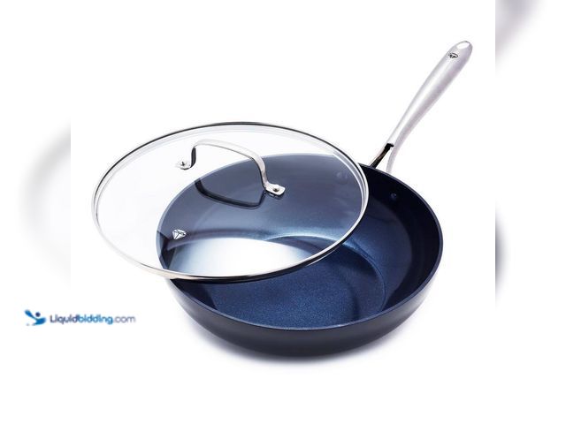 Lot 49-5413982 - Blue Diamond
HD 11 in. Frying Pan with Lid UNUSED