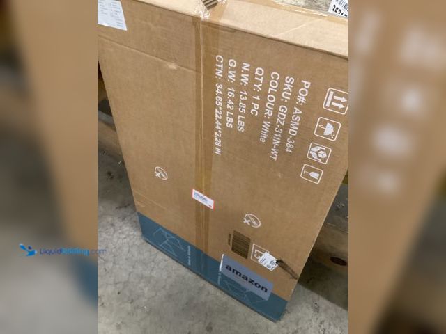 Lot 49-3531732 - Computer Desk with Storage Bag and Headphone Hook, 31 in Small Home Office Writing Study Desk Modern...