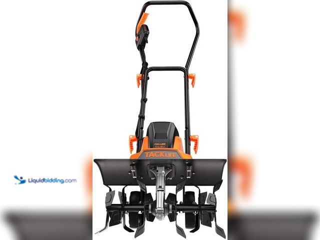 Lot 49-5437680 - Tacklife Advanced Tiller, 18-Inch Electric Tiller, Tiller Cultivator. [Model: TGTL01A] Unused