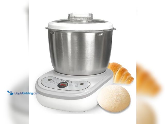 Lot 49-1577228 - Dough Mixer 7L Large Capacity Electric Dough Maker with Ferment Function for Baking Bread Dough&Pizz...