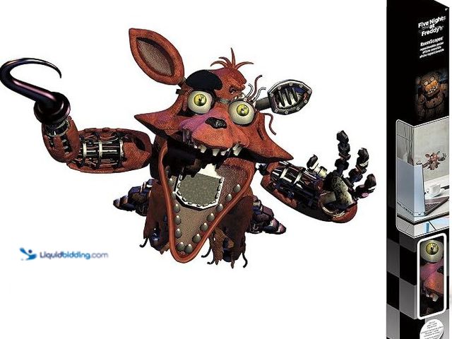 Lot 49-5543195 - Lot of (4) Trends International Five Nights at Freddy Poster Decal 18" X 24" Model #B01MRX3PC4, Unus...