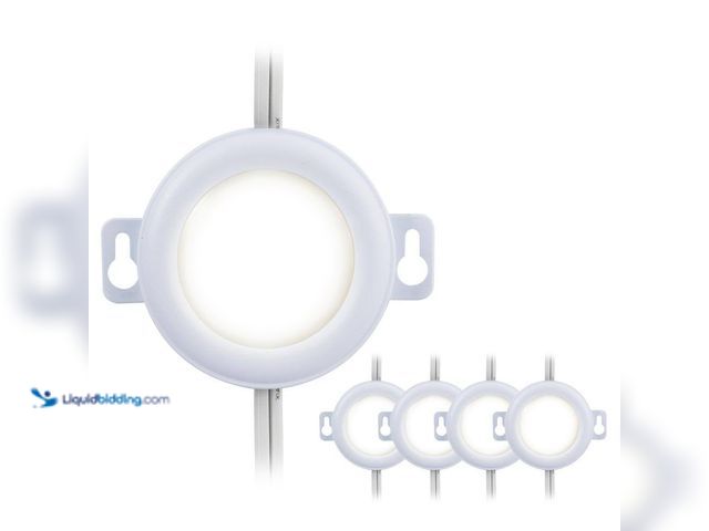 Lot 49-5409096 - ULTRA PROGRADE
EZ Link Linkable Plug-in LED White Puck Light with High/Low Switch (5-Pack) New