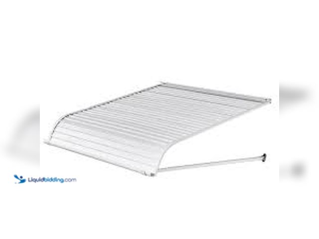 Lot 49-5485451 - VEVOR 1 Piece 40 x 42 in., Lightweight for Rain/Snow Suitable for Porch Exterior Aluminum Window and...