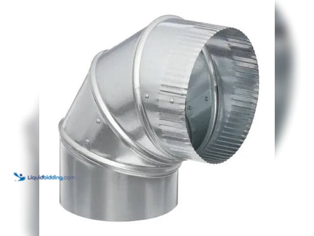 Lot 49-5452581 - Master Flow
10 in. 90 Deg. Round Adjustable Elbow. SKU # 569844 Item is unused in a Pack of 4.