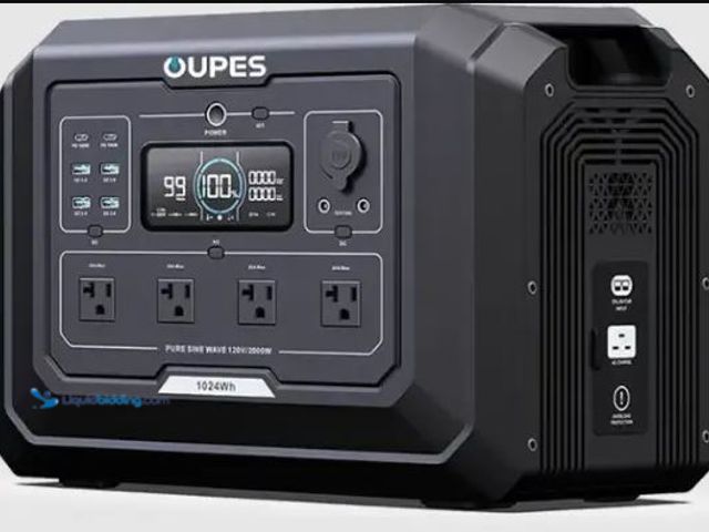 Lot 49-5452605 - OUPES MEGA 1 2000W Outdoor Power Station Item is unused.