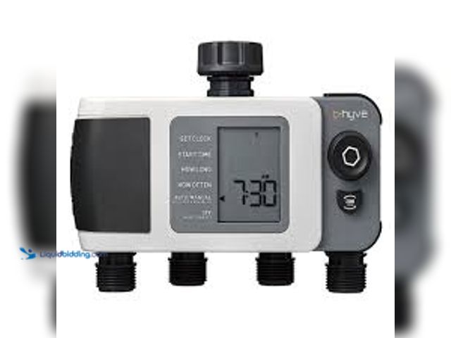 Lot 49-5411917 - Orbit B-hyve XD Bluetooth 4-Outlet Hose Watering Timer Sprinkler Timer. Model # 24634. Unused