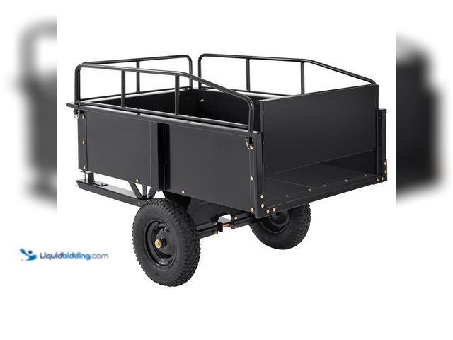 Lot 49-5484639 - SVOPES
750 lbs. 15 cu. ft. Eavy Duty ATV Trailer Steel Dump Cart Garden Cart Garden Utility Trailer...