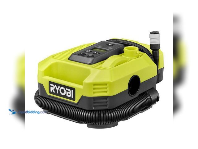 Lot 49-5449022 - Ryobi ONE+ 18V Cordless Dual Function Inflator/Deflator(Tool Only), Model # PCL031B, Used.