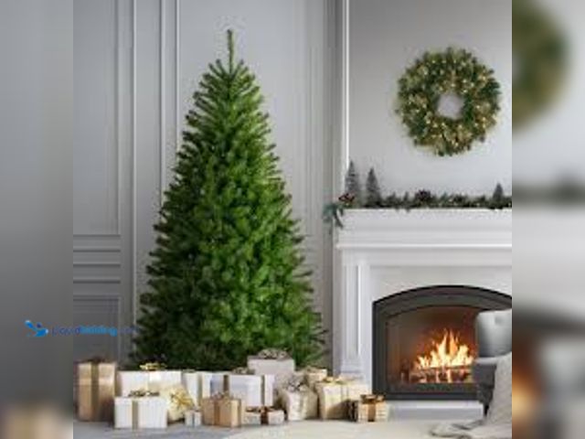 Lot 49-5448774 - 6.5' Unlit North Valley Spruce Artificial Christmas Tree - National Tree Company. Unused