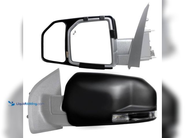 Lot 49-5414315 - Clip-on Towing Mirror Set for 2015 - 2020 Ford F-150, Unused.