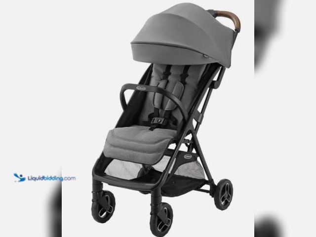 Lot 49-1623426 - Graco Ready2Jet Compact Stroller – Compact Travel Stroller with Automatic Fold, Model # 205750581991...