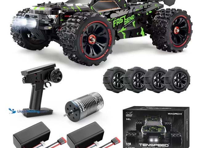 Lot 49-1516356 - 1/14 Brushless RC Cars for Adults Fast 50+ mph, RC Trucks 4x4 Offroad Waterproof, Electric Powered H...