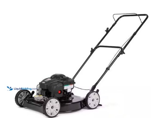 Lot 49-3473073 - Murray 20 in. 125 cc Briggs & Stratton Walk Behind Gas Push Lawn Mower with 4 Wheel Height Adjustmen...