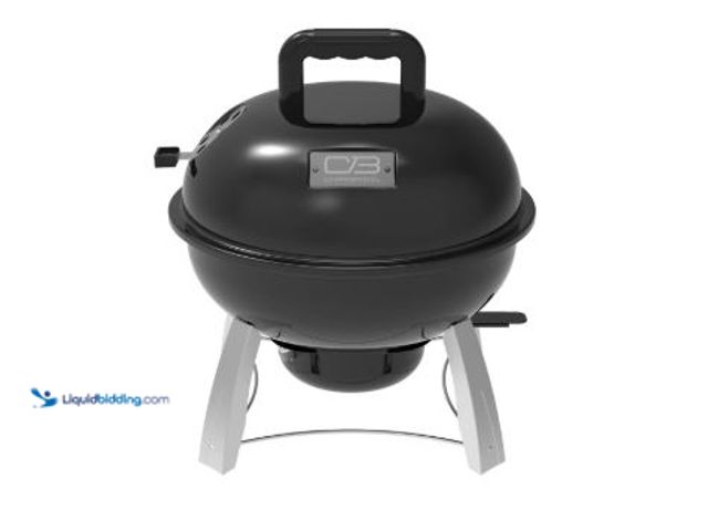 Lot 49-3527896 - Char-Broil 15" Portable Kettle Charcoal Grill 25309100 Black Item is unused.