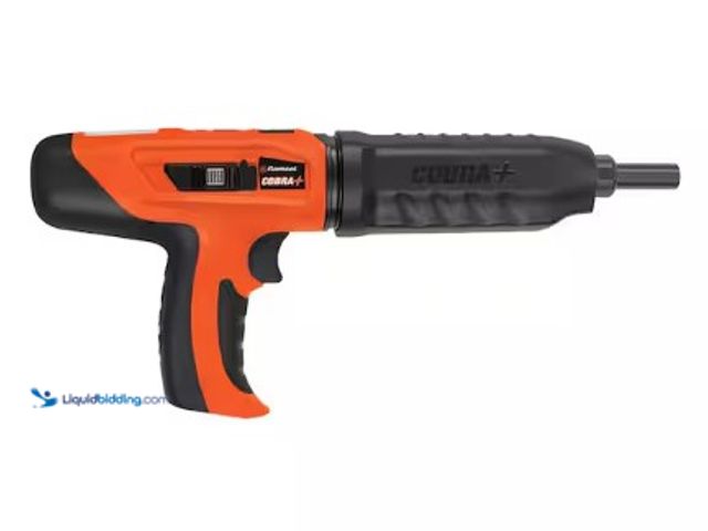 Lot 49-3612912 - Ramset Cobra Plus 0.27 Caliber Semi-Automatic Powder Actuated Tool (PAT) with Silencer, Model # 1694...