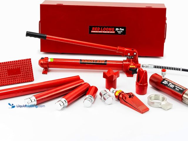Lot 49-5408591 - 20 Ton Porta Power Hydraulic Jack, Upgraded Hydraulic Combined Multifunctional Jack for car Repairs,...