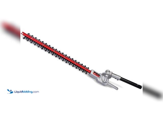 Lot 49-5452096 - TrimmerPlus
Universal 22 in. Articulating Hedge Trimmer String Trimmer Attachment. Item is used.