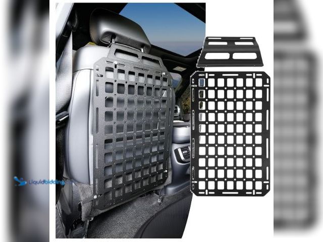 Lot 49-1577225 - Tactical Seat Back Molle Panel Compatible with 2015-2025 Ford F150 / Raptor, 2017-2025 Super Duty Ac...