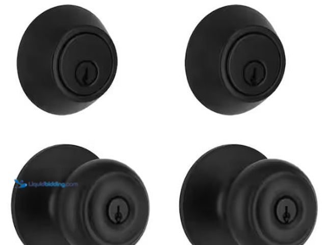 Lot 49-1577276 - Defiant Hartford Matte Black Single Cylinder Project Pack, Model # 32BGX9D1BD, Unused.   Ref#ASRHD01...