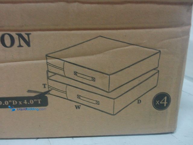 Lot 49-3614591 - Set of (4) Outdoor Patio Chair Cushion Inserts Only, 19x19x4, No Covers, Unused.   Ref#BIN0716