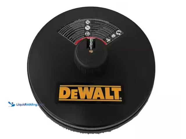 Lot 49-1578293 - DEWALT Universal 18 in. Surface Cleaner for Cold Water Pressure Washers Rated up to 3700 PSI, Model ...