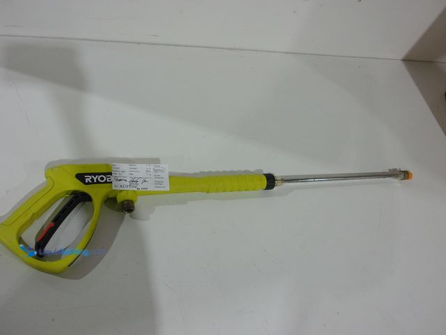 Lot 49-2006690 - RYOBI 3600 PSI Pressure Washer Gun with Wand, Unknown model number, Used, Has attachments, Unable to...