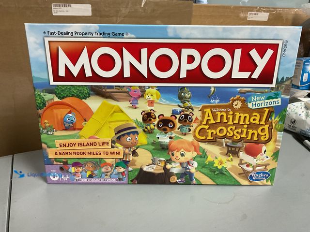 Lot 49-1505928 - FACTORY SEALED MONOPOLY ANIMAL CROSSING NEW HORIZON BOARD GAME AMAZING BOARD GAME FOR ANY COLLECTOR....