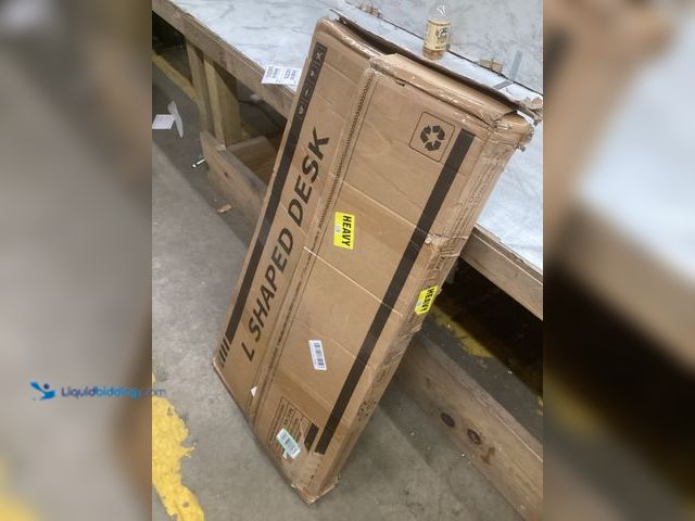 Lot 49-5483867 - aodk l shaped desk. Model: b02ok021701004. Unused