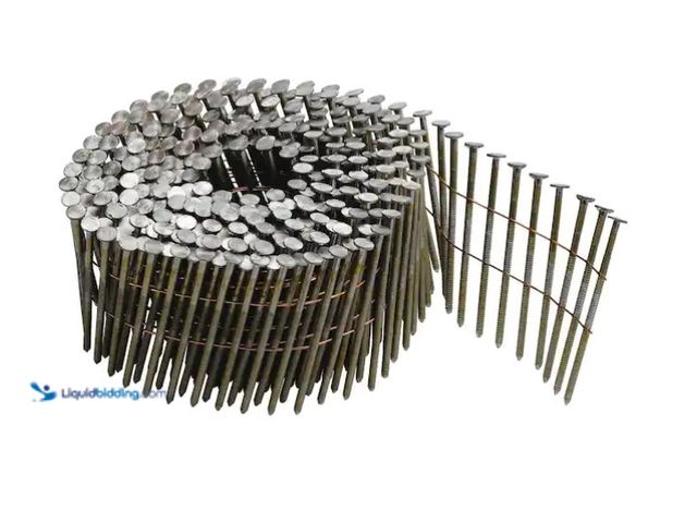 Lot 49-1575931 - DEWALT 2-1/2 in. x 0.099 in. Metal Coil Nails (3600 per Box), Model # DWC8R99BD, Unused  Ref#SRHD021...