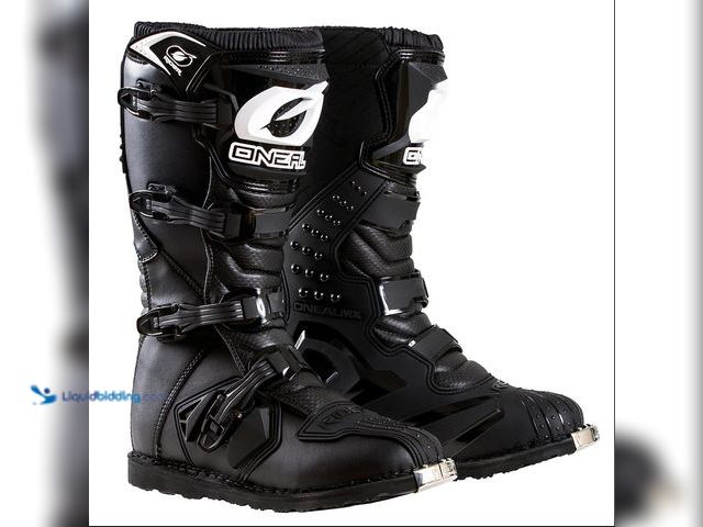 Lot 49-1567730 - O'Neal Men's Size 10 Rider Boot - Black, Model # 0325-107, Unused.  Ref#AMARELIST