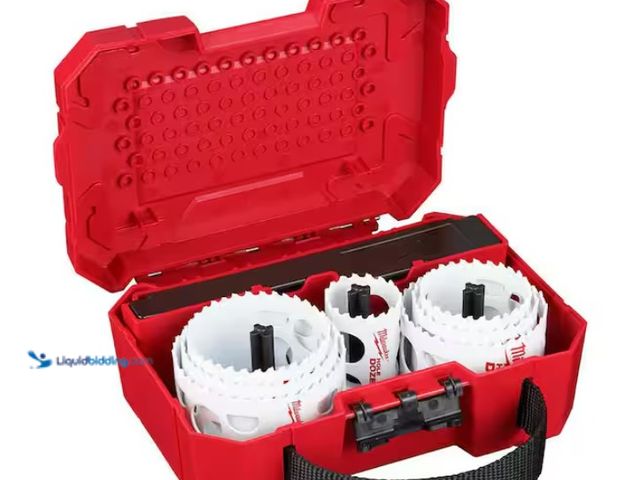 Lot 49-3433384 - Milwaukee Hole Dozer General Purpose Bi-Metal Hole Saw Set, Model # 49-22-4020, Scuffs & scratches f...