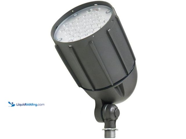 Lot 49-5543217 - Commercial Electric
30W Line Voltage Bronze Integrated Outdoor LED Bullet Flood Light and Adjustabl...