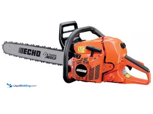 Lot 49-2025521 - ECHO 20 in. 59.8 cc Gas 2-Stroke Rear Handle Timber Wolf Chainsaw, Model # CS-590-20, MSRP $479, Sli...