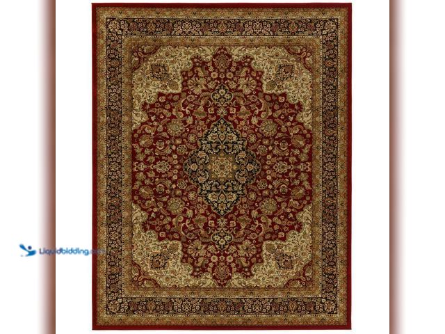 Lot 49-5414740 - Silk Road Red 8 ft. x 10 ft. Medallion Area Rug Model # 30907 unused
