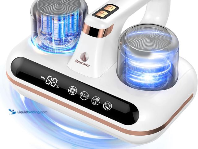 Lot 49-3511769 - Mattress Vacuum Cleaner - 5-in-1 Cordless Bed Vacuum Cleaner, Powered by UV-C Light & Ultrasonic Tec...