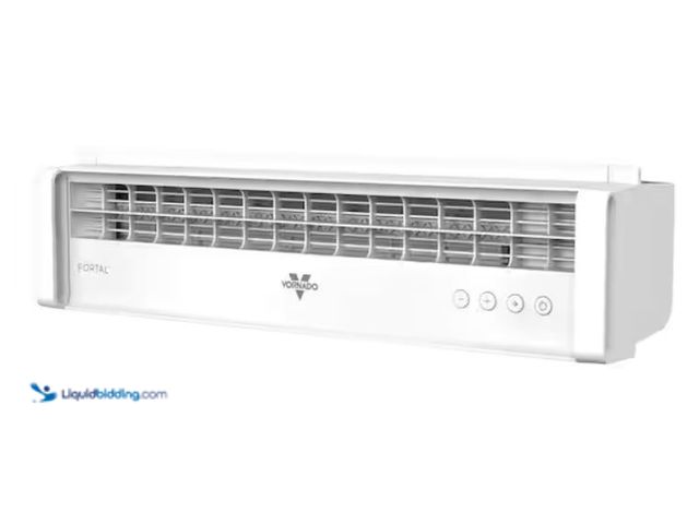 Lot 49-3614846 - Vornado Portal 6.58 in. 3-Fan Speeds Window Fan in with Reversible Exhaust Mode, Weather Resistant, ...