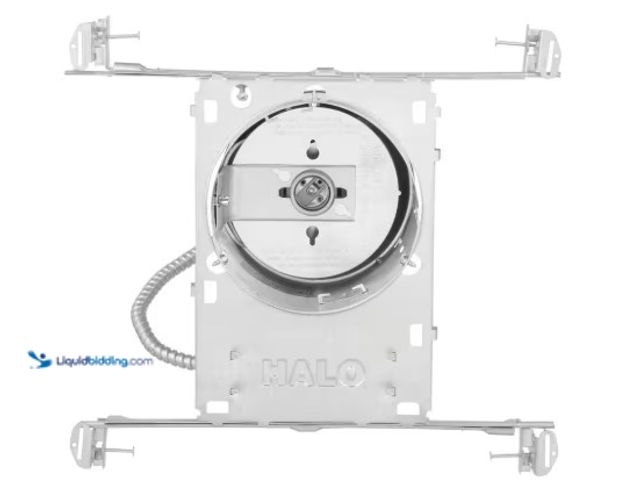 Lot 49-1516662 - (6pk) HALO H7 6 in. Aluminum Recessed Lighting Housing for New Construction Ceiling, Insulation Cont...