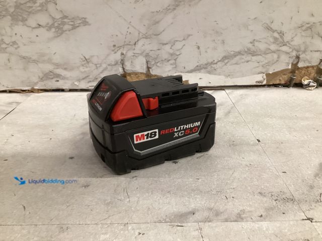 Lot 49-5573186 - Milwaukee Red Lithium XC5.0 Battery, Unused, Works
