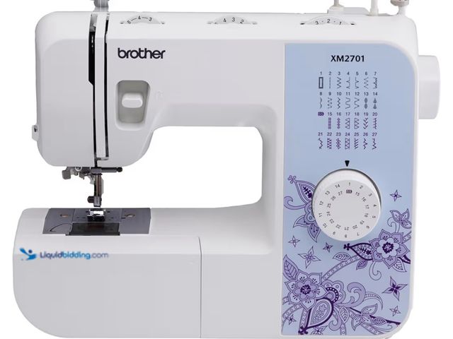 Lot 49-1976704 - New Brother XM2701 Sewing Machine in original box. 27 built-in stitch sewing/quilting machine