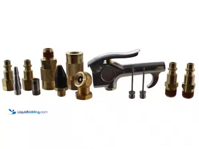 Lot 49-2005571 - Husky AIR COMPRESSOR KIT 1/4 I/M, Model # HDA51300AV, Unused, Missing two pieces (11 pcs. included t...