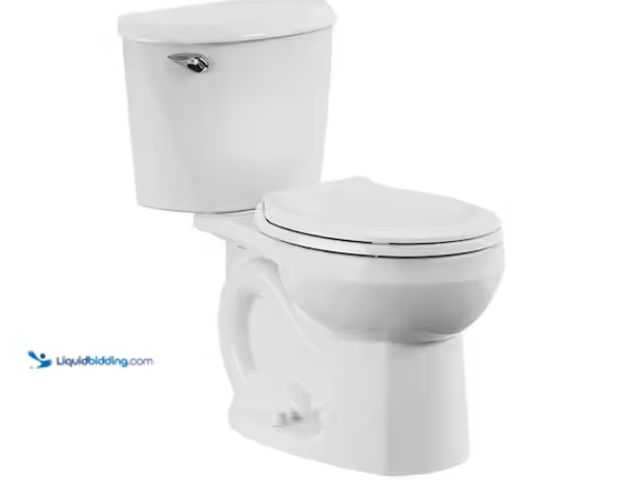 Lot 49-1567740 - American Standard Reliant 12 in. Rough In 2-Piece 1.28 GPF Single Flush Round Toilet with Slow Close...